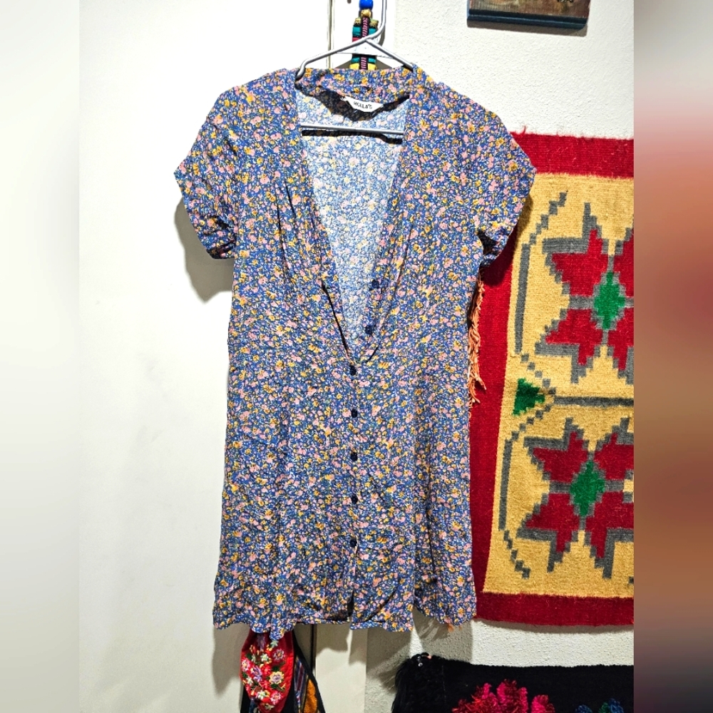 ROLLA'S Retro Floral Dress M